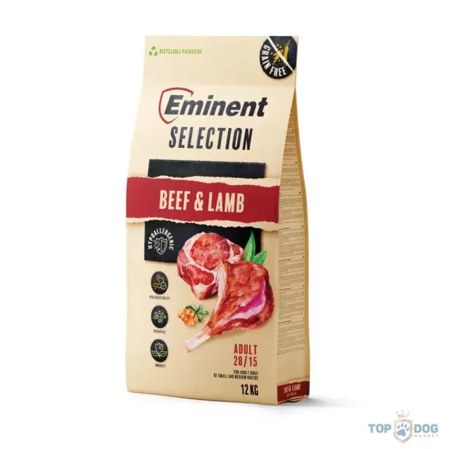Eminent Selection Adult Beef & Lamb 12kg +2kg ajándék Olcsóbb