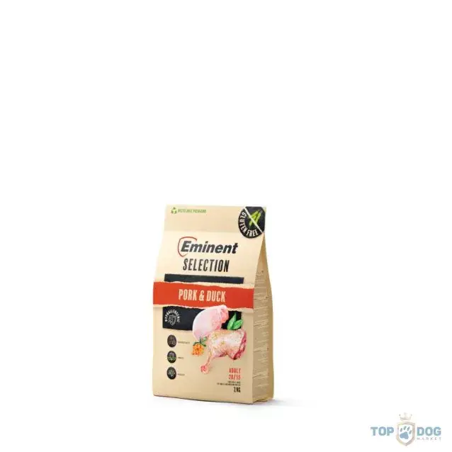 Biztonságos fizetés Eminent Selection Adult Pork & Duck 2kg