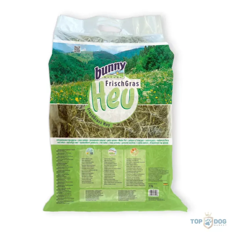 Bestseller FreshGrass Hay pure nature 3 kg