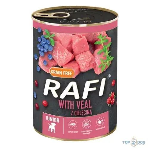 Outlet Rafi Junior Borjú vörösáfonyával 400gr