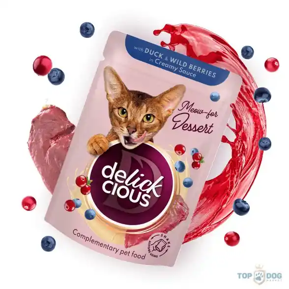 Delickcious Dessert 80g Kacsa Erdei gyümölcs Legjobb ár