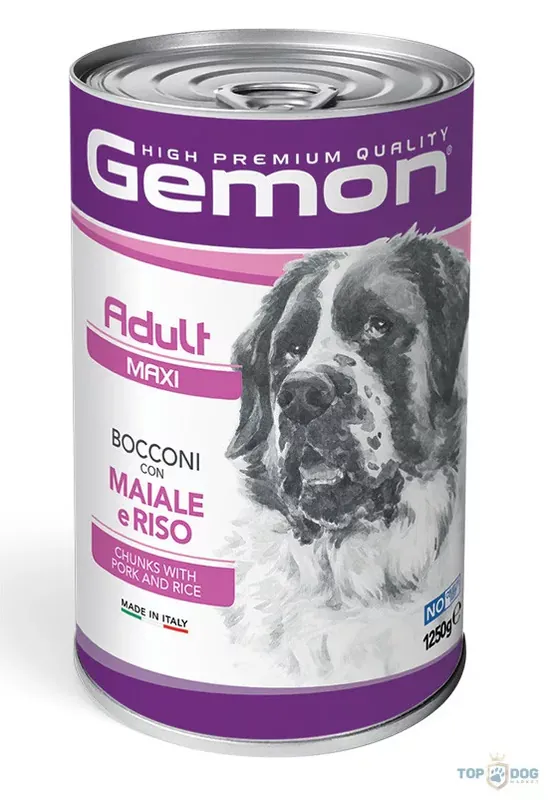 Gemon Dog 1250g Maxi Sertés és Rizs Gyors szállítás