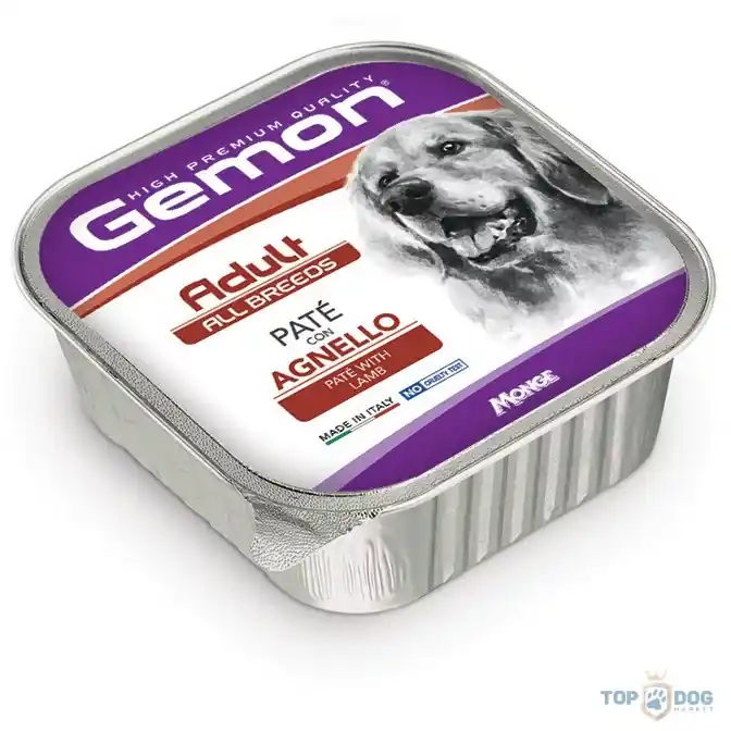 Outlet Gemon Dog 150gr Bárány Paté alutálka
