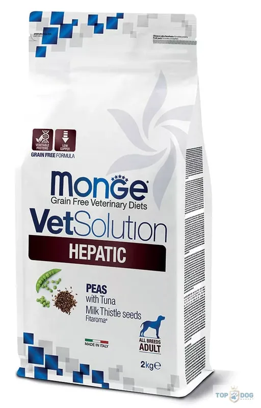 Ne maradj le Monge VetSolution Dog 2kg Hepatic