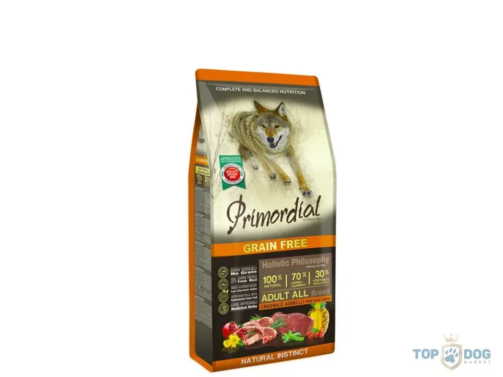 Primordial Grain Free Boar&Lamb 2kg Árcsökkenés
