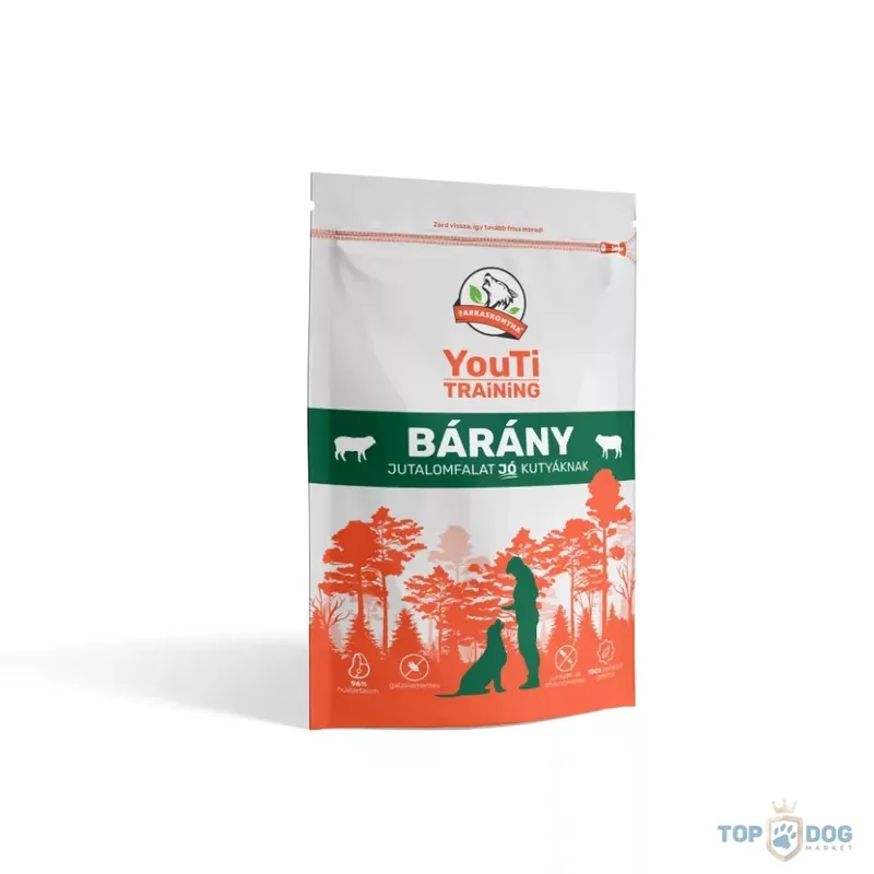 YouTi Training Bárány jutalomfalat 100g Utolsó esély