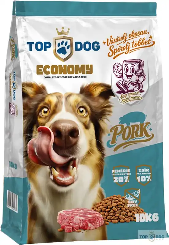 Top Dog Economy Pork 10kg Biztonságos fizetés