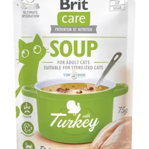 Brit Care Cat Soup with Turkey 75gr leves pulykával Szezonális akció