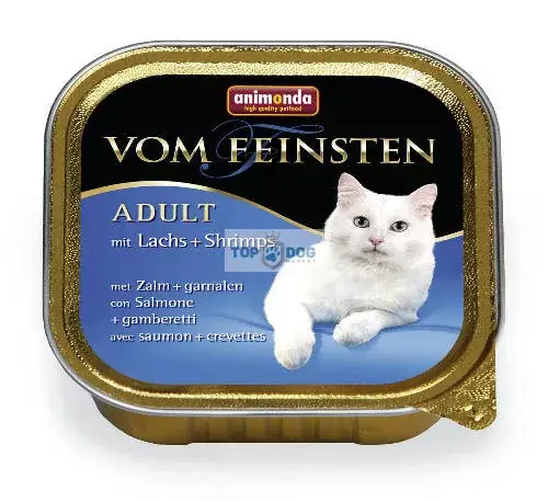 Prémium Animonda Vom Feinsten Lazac Garnélával 100g