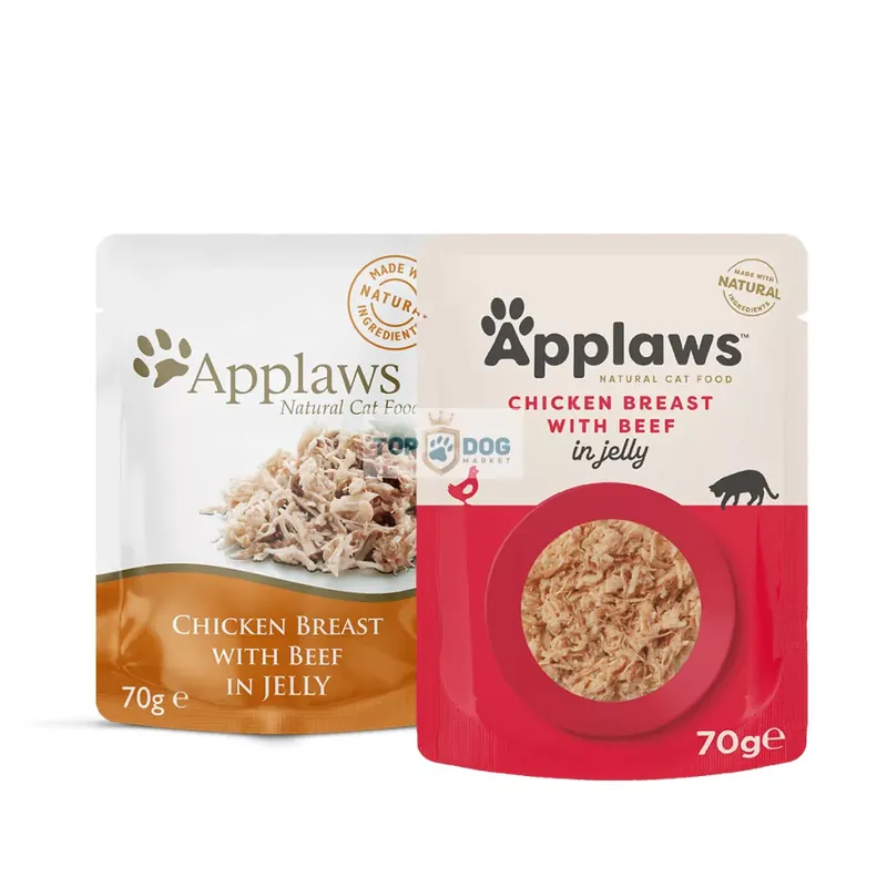 Applaws Cat Alutasak Csirkehús Marhahússal Zselében 70g Különleges ajánlat
