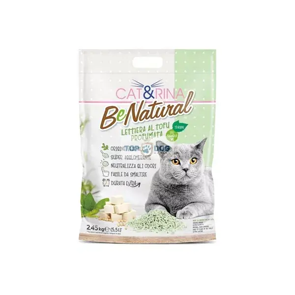CAT RINA tofu macskaalom zöld tea illattal 5,5 l Expressz szállítás