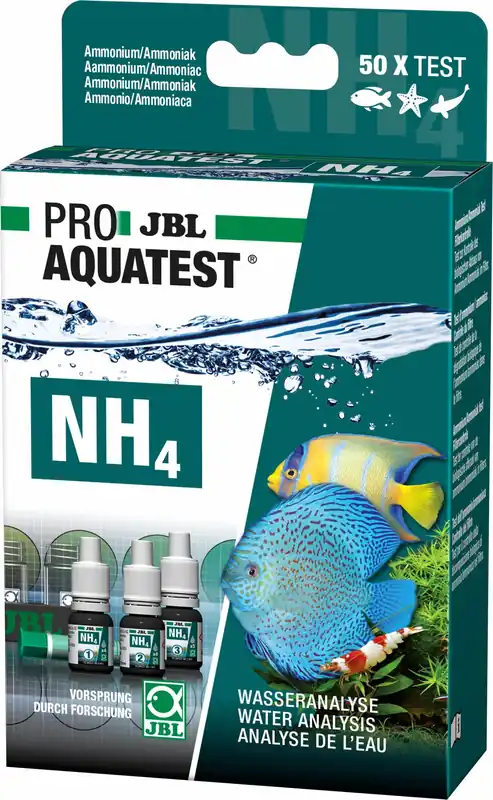 JBL ProAquaTest Ammonium, Utántöltő Azonnali szállítás
