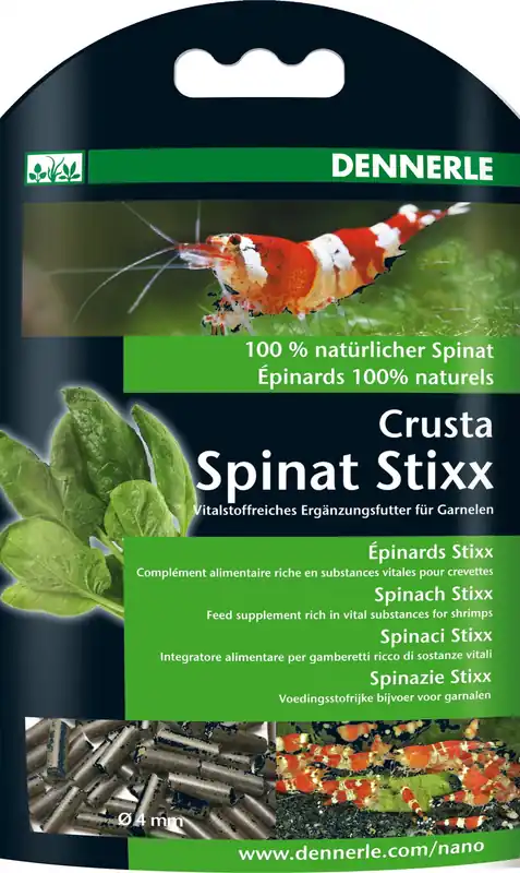 Nézd meg most Dennerle Crusta Spenót Stixx, 30 g
