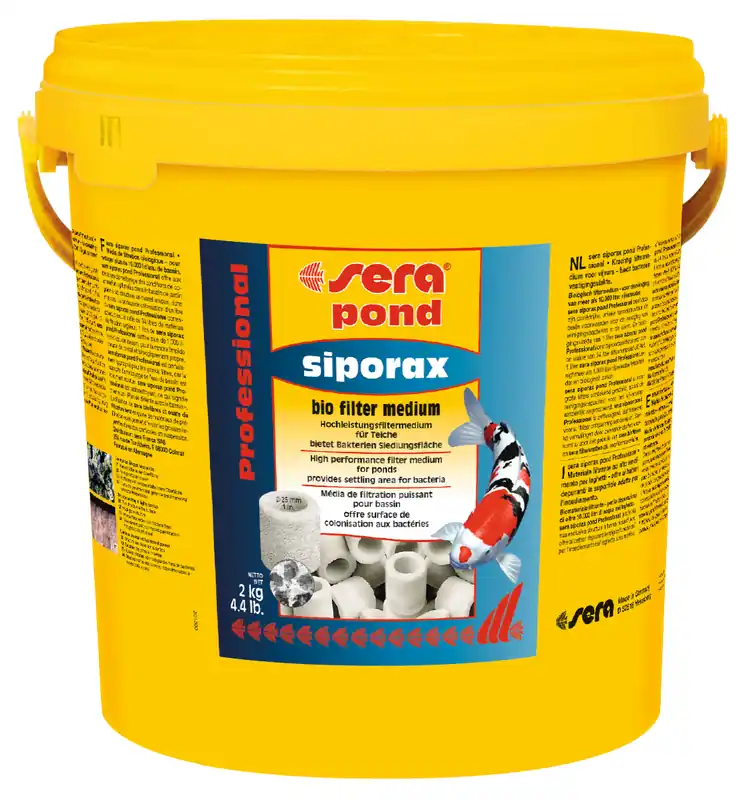 Árcsökkenés Sera siporax pond Professional 25 mm, 10 l
