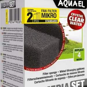 Ne maradj le Aquael FAN Plus szűrő STANDARD szűrőszivacs, FAN 3 plus (2 darab)
