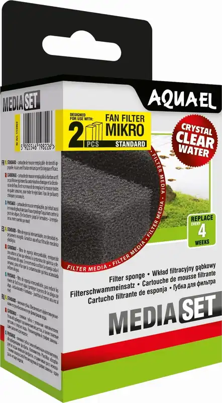 Ne maradj le Aquael FAN Plus szűrő STANDARD szűrőszivacs, FAN 3 plus (2 darab)