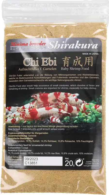 Garnelenhaus Shirakura Chi Ebi, 20 g Korlátozott ajánlat
