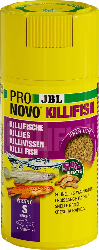 Vásárlói kedvenc JBL PRONOVO KILLIFISH GRANO S, 100ml CLICK