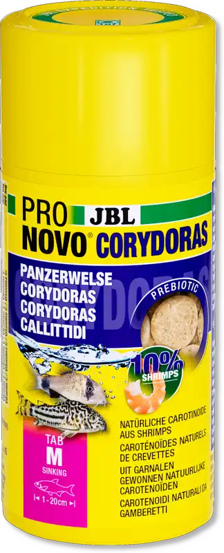 JBL PRONOVO CORYDORAS TAB M, 100 ml Árcsökkenés