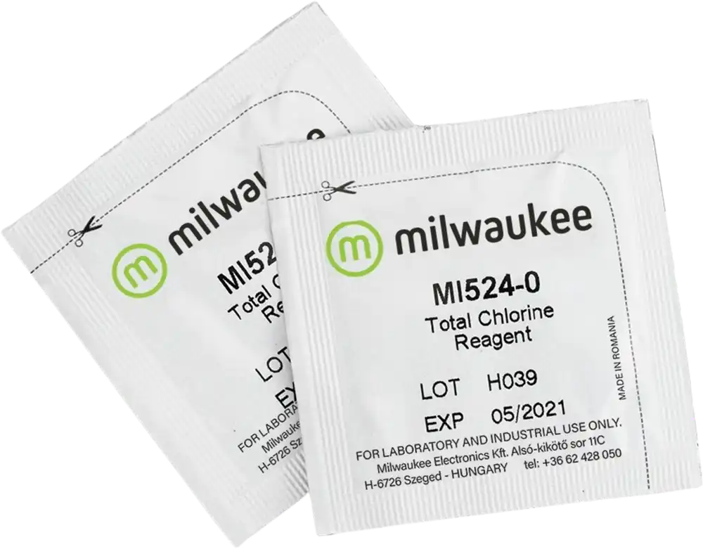 Biztonságos fizetés Milwaukee MI524-25 teljes klór porreagens, 25 darab