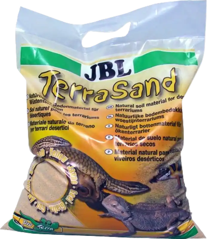 Prémium JBL TerraSand - Natúr-Sárga 7,5 kg