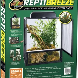 Vedd meg online Zoo Med ReptiBreeze Alum Screen Cage 40x40x50cm