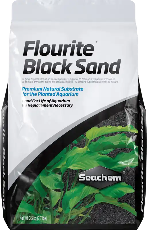 Alacsony ár Seachem Flourite Black Sand, 7 kg