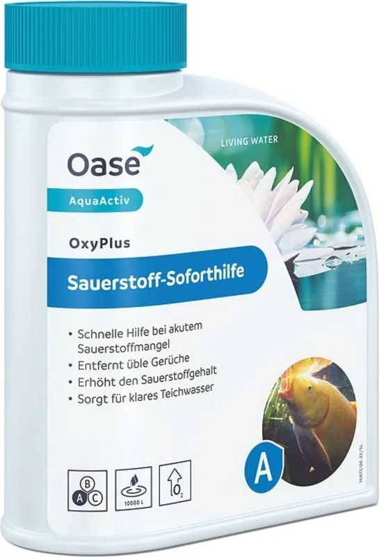 Biztonságos vásárlás Oase AquaActiv OxyPlus, 740 g (500 ml)