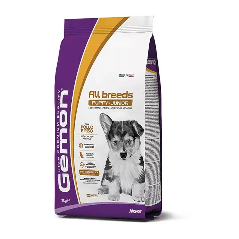 Ajánlat Gemon Dog all breeds Puppy & Junior Csirke és rizs 3kg