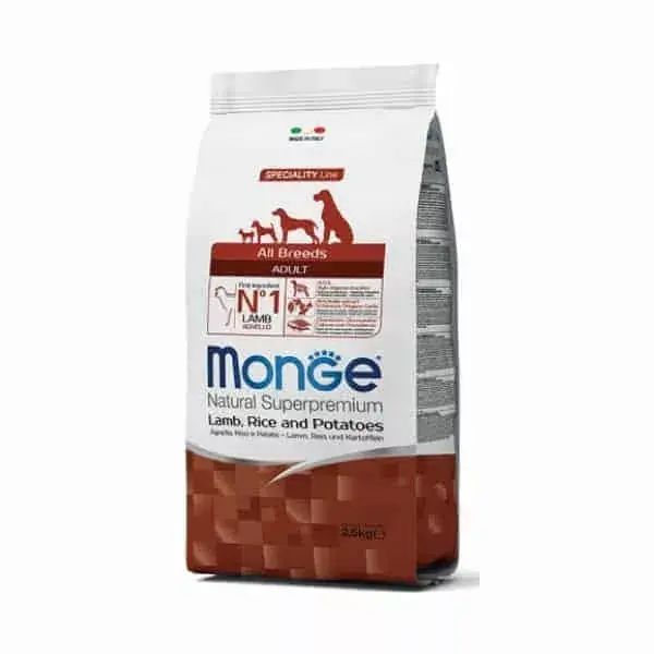MONGE All Breeds Adult Bárány 2,5kg Árengedmény