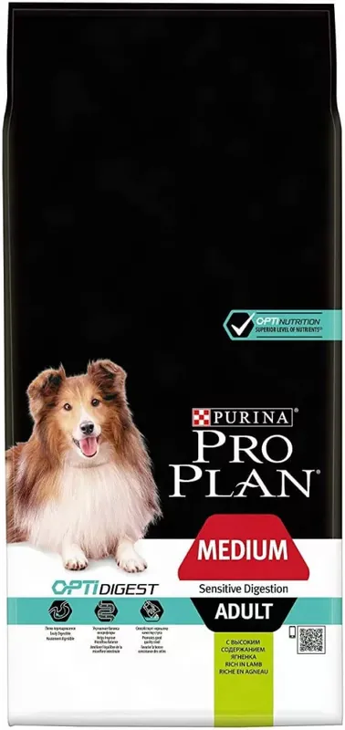 Népszerű Pro Plan Medium Optidigest kutyaeledel / Bárány 3 kg
