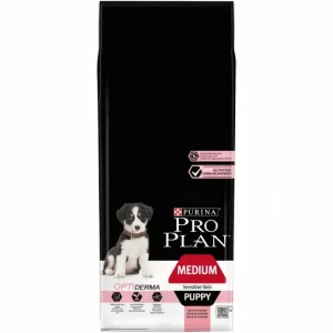 Alacsony ár Pro Plan Optiderma Kölyök kutyaeledel / Lazac 3 kg