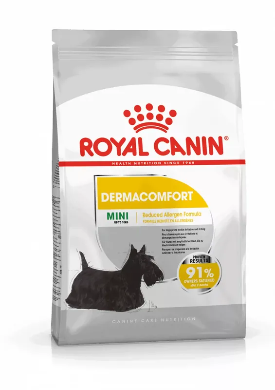 Royal Canin Mini Dermacomfort kutyatáp 1kg Biztonságos vásárlás