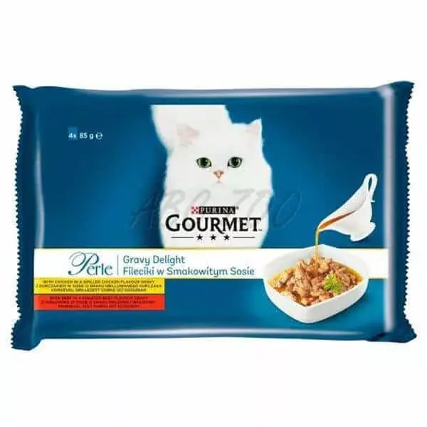Vedd meg most Gourmet Perle macskaeledel 4x85 g Csirke/Marha