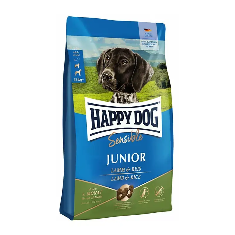 *HAPPY DOG JUNIOR SUPREME 1KG BÁRÁNY-RIZS Kiárusítás