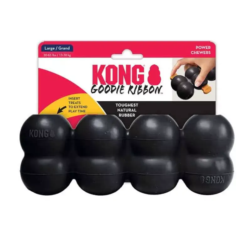 KONG Extreme Rubber Goodie Ribbon M Biztonságos fizetés