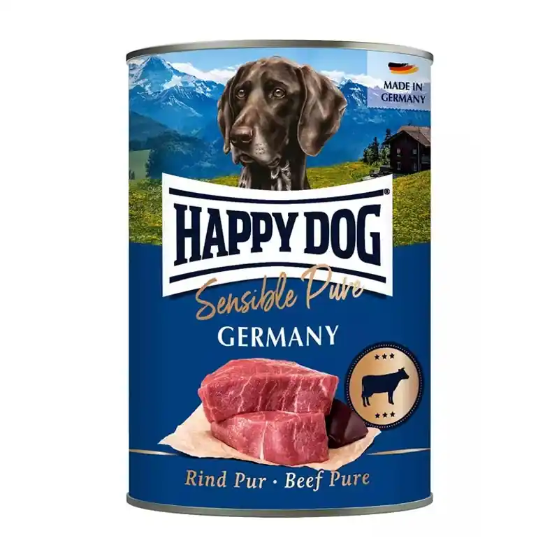 HAPPY DOG KONZERV GERMANY 400G MARHA Szuper ajánlat