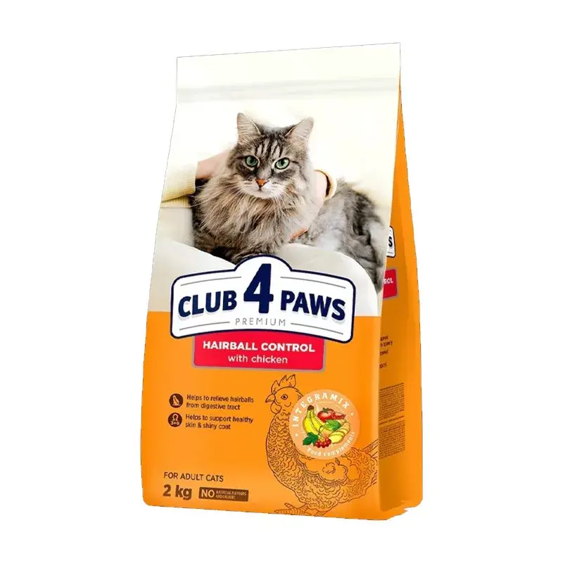 CLUB 4 PAWS PREMIUM CAT HAIRBALL 2KG Outlet