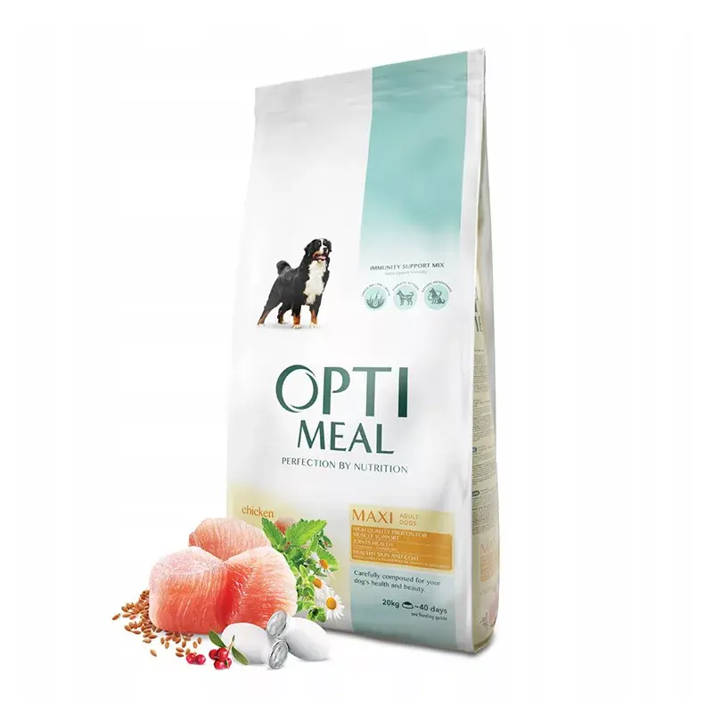 OPTIMEAL DOG DRY MAXI 20KG CSIRKE (16+4) Azonnali szállítás