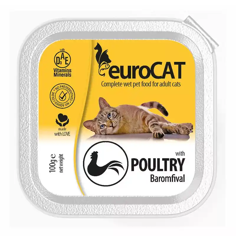 EURO CAT ALUTÁLKA 100G BAROMFI Árcsökkenés