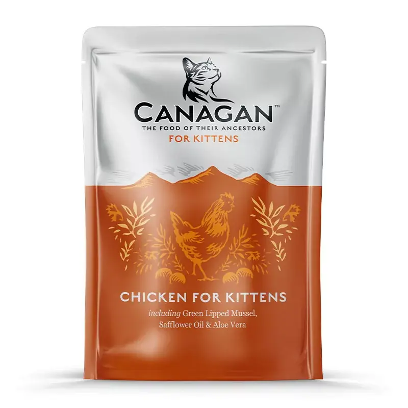 Legjobb ár CANAGAN MACSKA POUCH KITTEN 85G CSIRKE