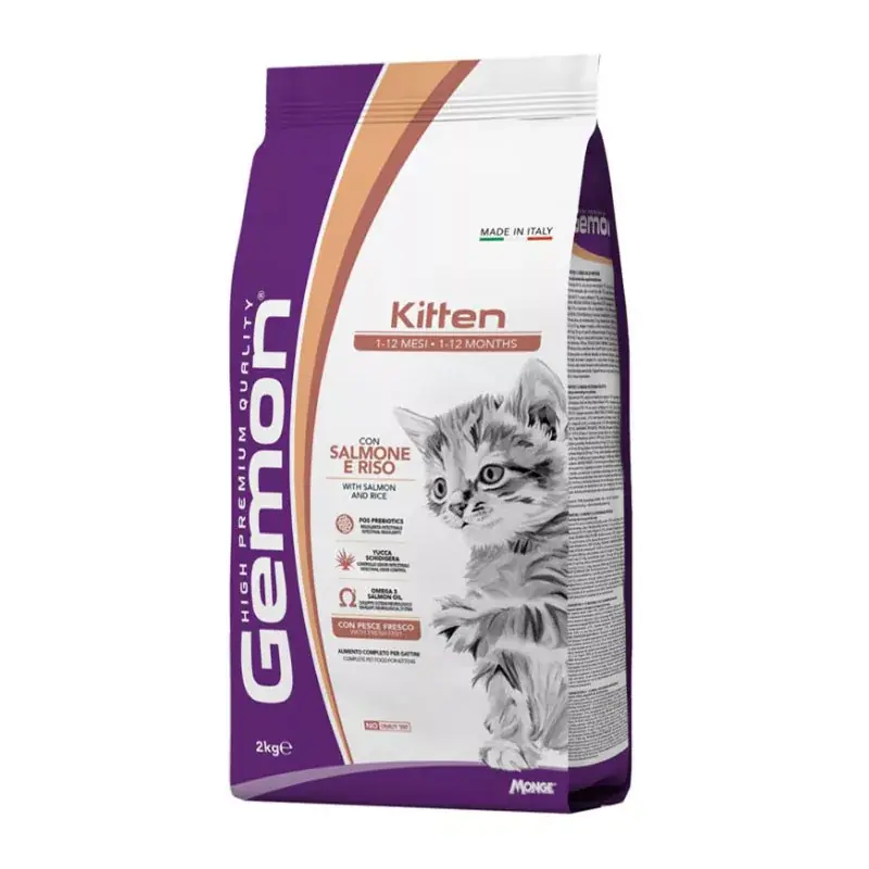GEMON CAT DRY KITTEN 2KG LAZAC-RIZS Gyors szállítás