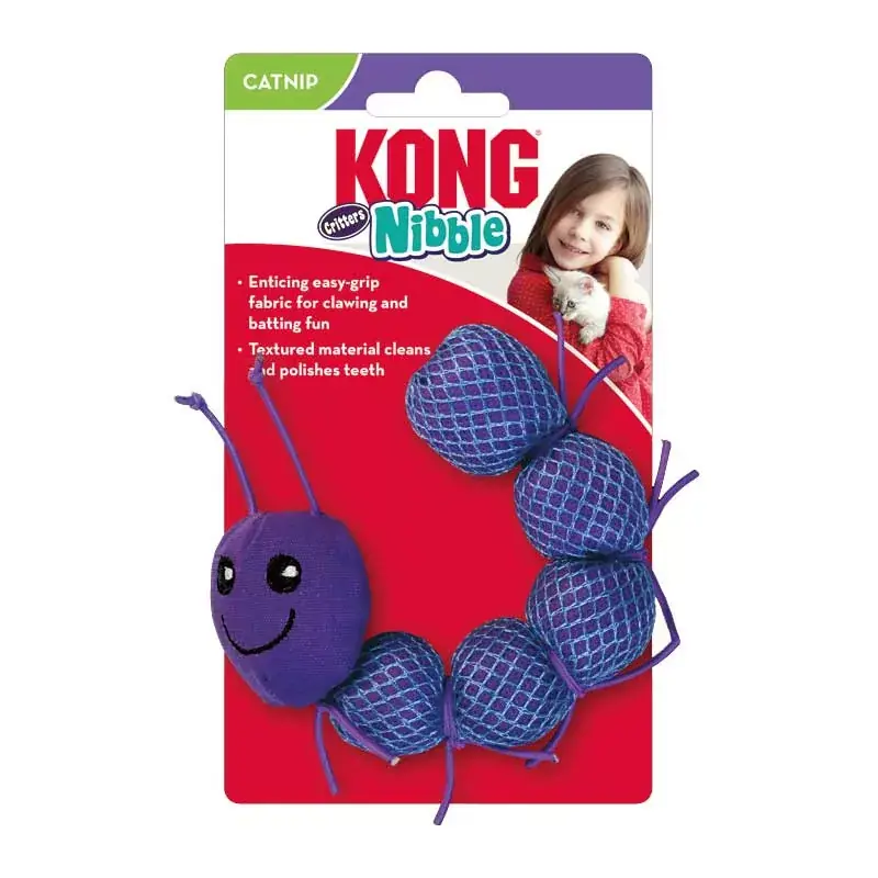 Azonnali szállítás KONG Nibble Critters - Hernyó