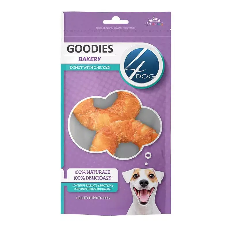 Olcsó 4DOG BAKERY CSIRKE FÁNK 100G