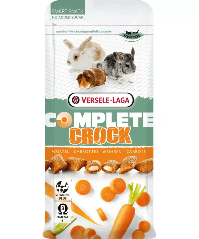 Nézd meg most Versele-Laga Crock Nyúl kisállat-eledel / Répás 50 g