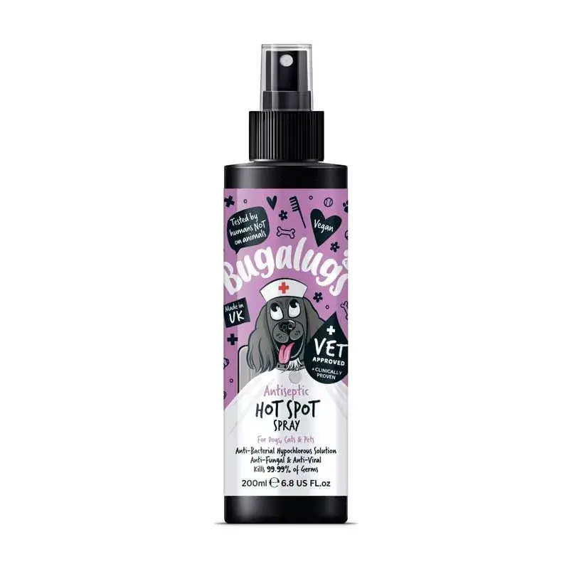 Végkiárusítás BUGALUGS ANTISZEPTIKUS BŐRNYUGTATÓ SPRAY HOT SPOT