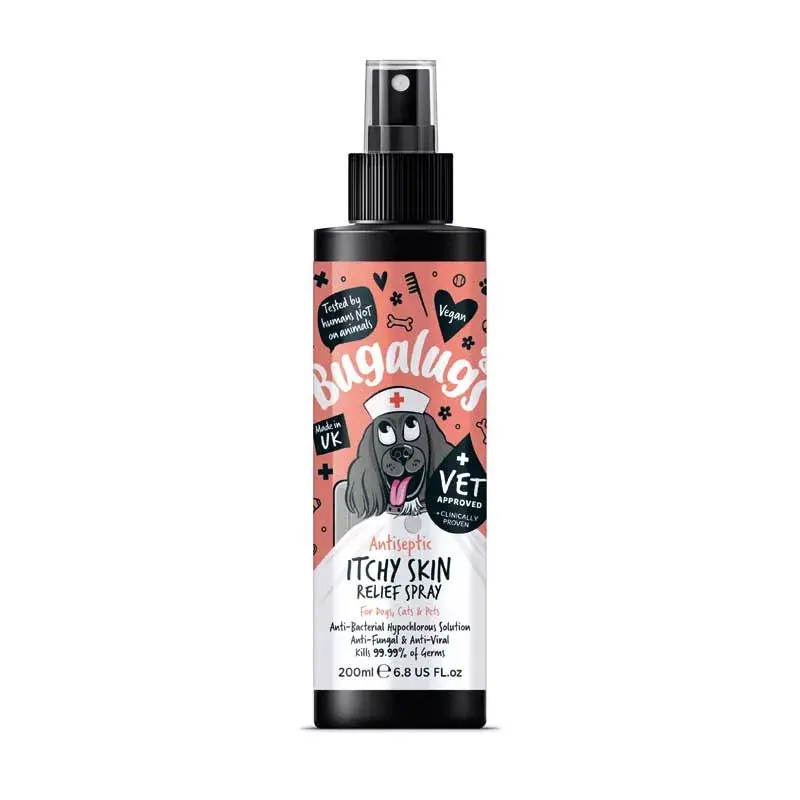Szuper ajánlat BUGALUGS ANTISZEPTIKUS BŐRNYUGTATÓ SPRAY 200 ML Itchy Skin Relief