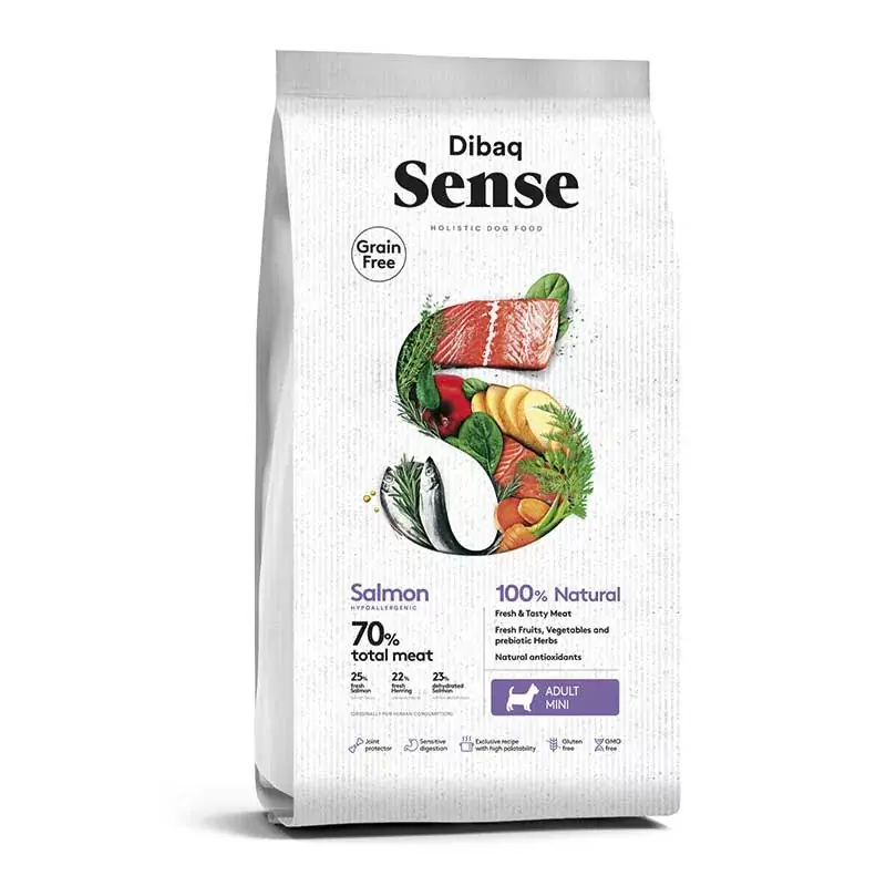 Dibaq Sense DOG GF MINI SALMON 2kg LAZAC KISTESTŰ Bestseller
