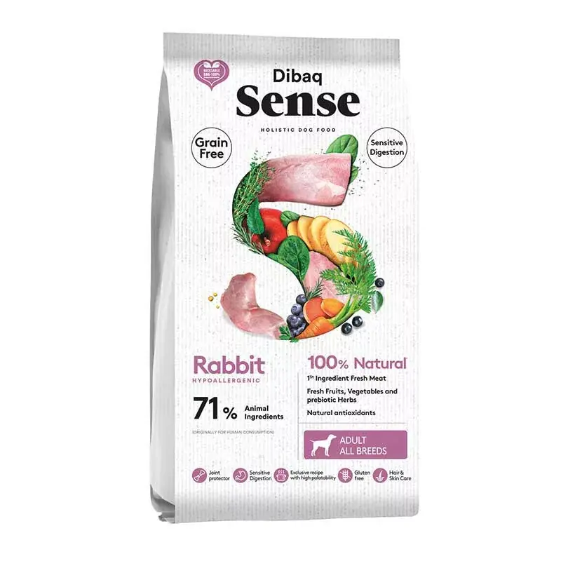 Azonnali szállítás Dibaq Sense DOG GF RABBIT 2kg NYÚL ÉRZÉKENY