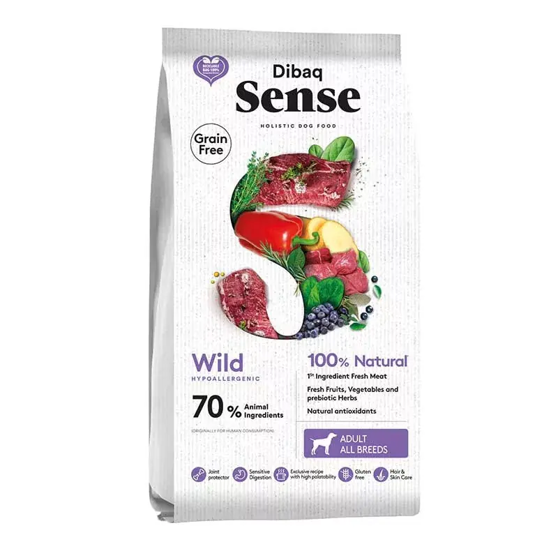 Akció Dibaq Sense DOG GF WILD 10kg VADDIS-SZARVA